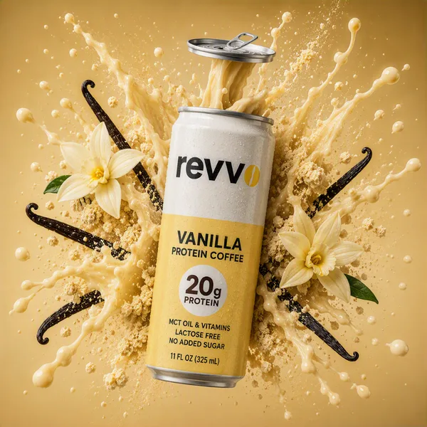 Revvo Vanilla with vanilla splash